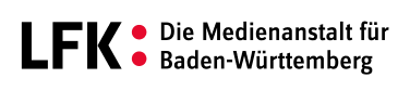 Logo der LFK: Die Medienanstalt für Baden-Württemberg